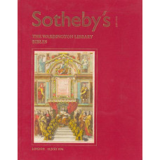 Аукционник Sotheby's The Wardington Library: Bibles. Библиотека Лорда Вордингтона: Библии.