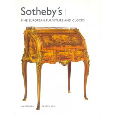 Аукционник Sotheby's Fine european furniture and clocks. Европейская мебель и часы. 16 апреля 2007.