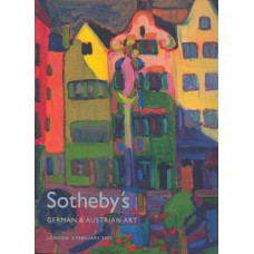 Аукционник Sotheby's German & Austrian Art. Немецкое и Австрийское искусство.