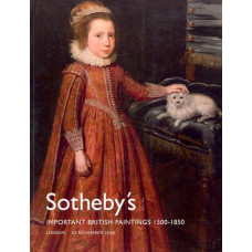 Аукционник Sotheby's important British paintings 1500-1850. Британские картины 1500-1850 годов. 23 ноября 2006.