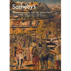 Аукционник Sotheby's important old master paintings. Картины старых мастеров. 8 июня 2007.