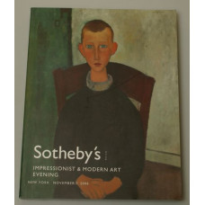 Аукционник Sotheby's Impressionist & Modern Art evening sale. Импрессионизм и современное искусство. 7 ноября 2006.