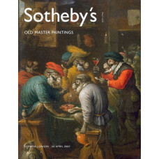 Аукционник Sotheby's Old Master Paintings. Картины старых мастеров. 24 апреля 2007.